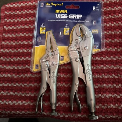 Irwin Tools 36 VISE-GRIP 2-Piece Original Locking Pliers Set with Wire Cutter