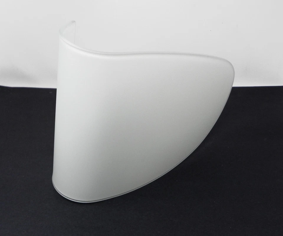 Aplique de pared de vidrio modernista elíptico FLOS Italia raro Foto 3 de 4