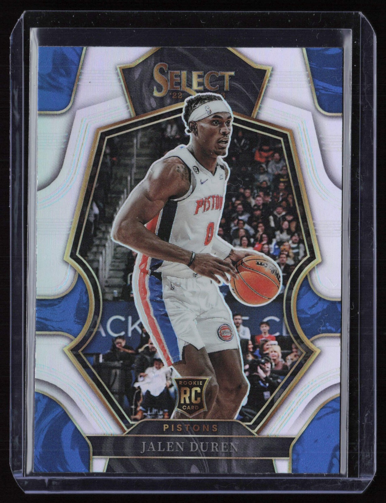 2022-23 Panini Select Jalen Duren Silver Prizm Premier Level #176