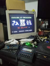 NES FAMICOM DOUBLE DRAGON II 2 Japanese version GAME ONLY