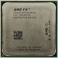 AMD FX-8350 Octa Core Processor 4.0 - 4.2 GHz, 8 MB Cache, Socket AM3 ,125W CPU