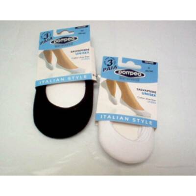 6 SALVAPIEDE POMPEA NO STRESS MINI CALZE CALZINI UOMO DONNA IN COTONE - Foto 9