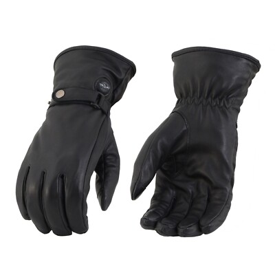 Milwaukee Leather MG7519SET Men's Black Heated 'Fashion Gloves' i-Touch  Fingers | eBay