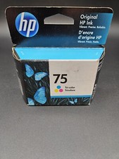 HP 75 CB337WN Tri-Color Ink Cartridge NEW
