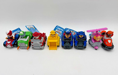 YOU CHOOSE! Paw Patrol Racers Chase Marshall Rocky Zuma Skye Rubble Ryder
