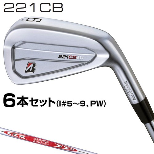 Bridgestone Golf 221CB Iron Set #5-9, PW 6p N.S.Pro Modus3 Tour 120 Steel S-Flex - Picture 4 of 9