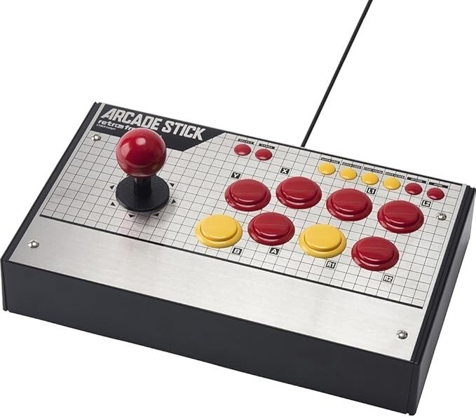 アーケードステック　Arcade Stick for retro freak RETRO FREAK Official Dedicated Arcade Stick Joy USB Controller