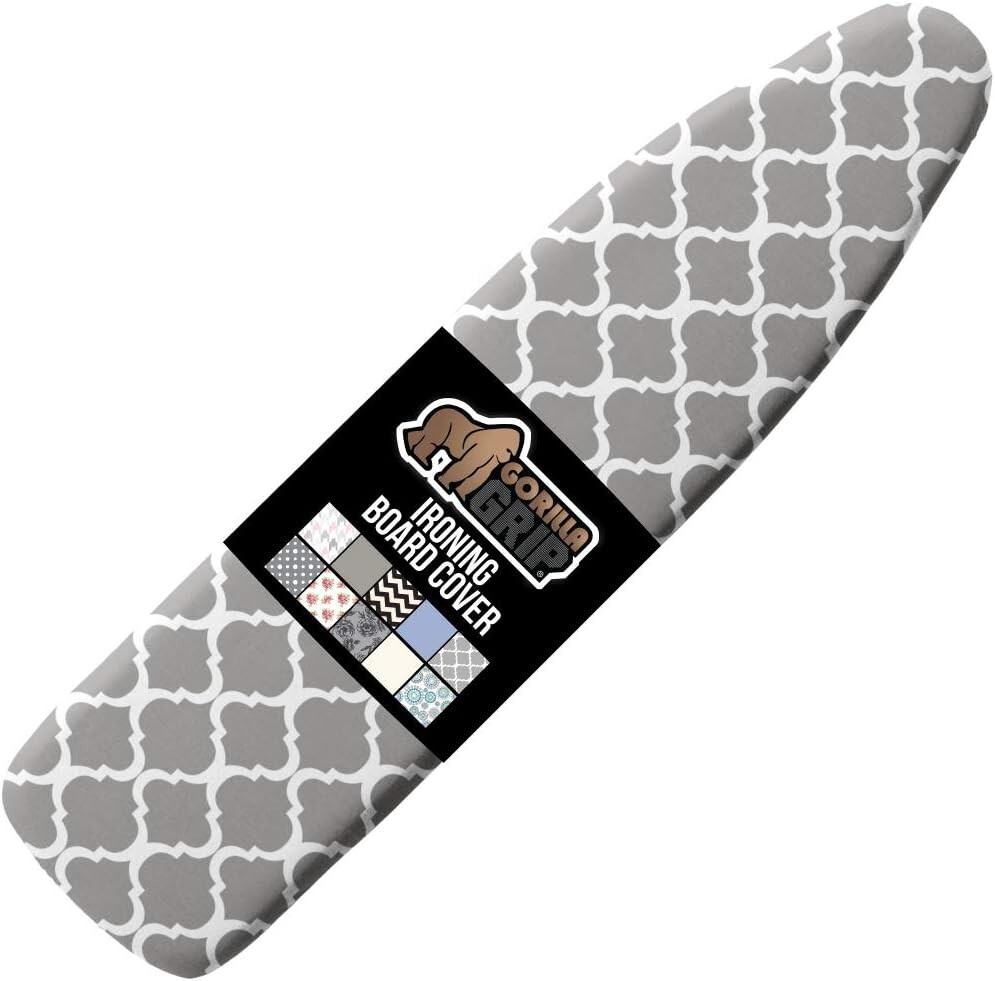 Gorilla Grip Ironing Board Cover Silicone Coating Full Size Scorch Resistant-image