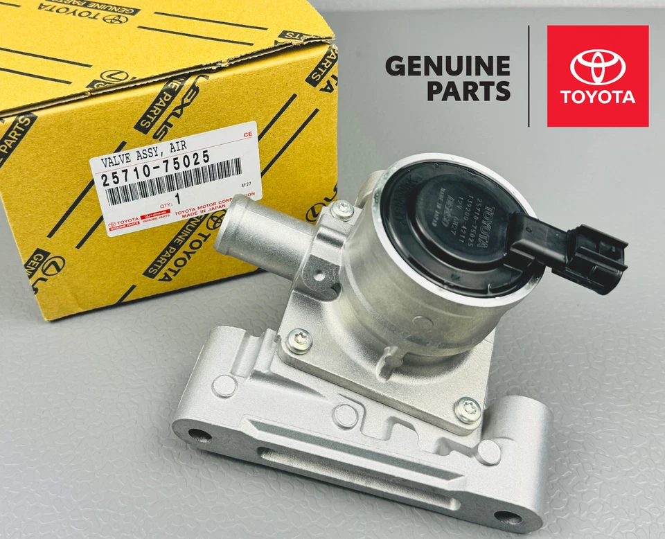 25710-75025 TOYOTA HIACE HILUX  VALVE ASSY, AIR SWITCHING 2571075025 NEW OEM - Image 3 of 4