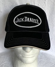 Jack Daniels Old No 7 Brand Whiskey Trucker baseball Hat Snapback Black