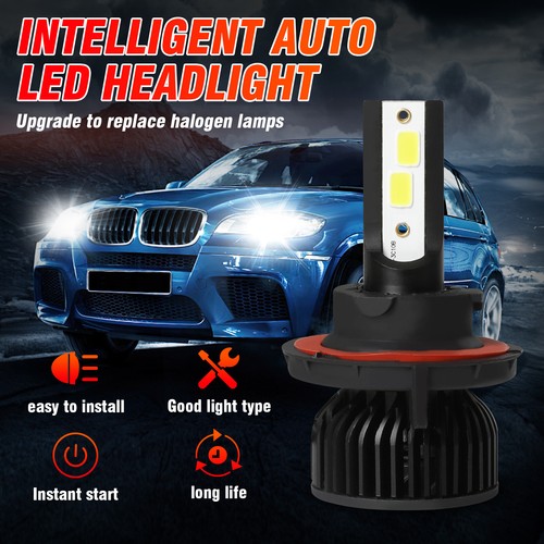 For Dodge Dakota 2005-2009 Combo LED Headlight Hi/Lo + Fog Light Bulbs Kit White - Picture 14 of 15