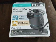 INTEX - Quick Fill Electric Air Pump 110-120V AC (Open Box)