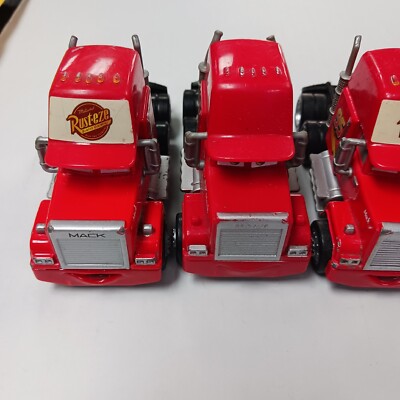 Used Disney Pixar Cars Mack Hauler Lot The King Hauler Loose No
