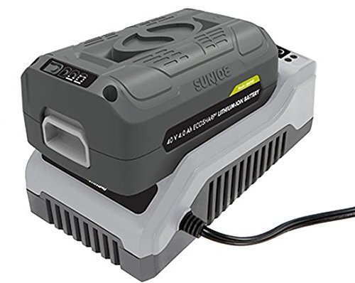 Snow+Sun Joe iCHRG40 | EcoSharp Lithium-Ion Battery Charger 40 Volt(Refurbished)