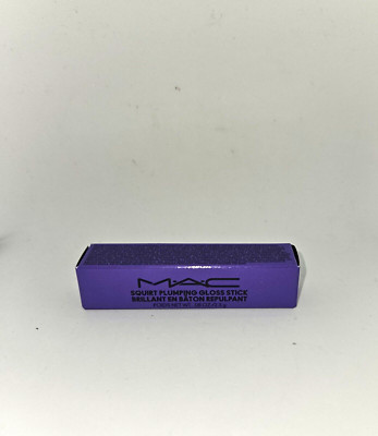 MAC Squirt Plumping Gloss Stick 17 Violet Beta Purple Shine Translucent NIB