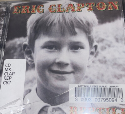 CD - ERIC CLAPTON - REPTILE - Promo Gold Print on Front - SEALED/NEW