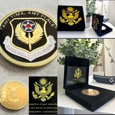 AIR FORCE SPECIAL OPERATIONS COMMAND Challenge Coin With Special Velvet Case