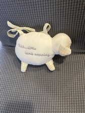 Russ Berrie Baby Shhh Little Lamb Napping Baby Plush Nursery Stuffed Animal 9  