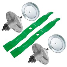 40" Deck Spindle Pulley & Blade for Murray 405000x31 405000x8 405002x31 405002x8