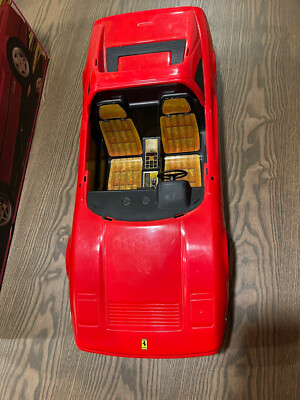 Vintage Barbie Ferrari #3564-0670 (1990) Red w/ original box | eBay