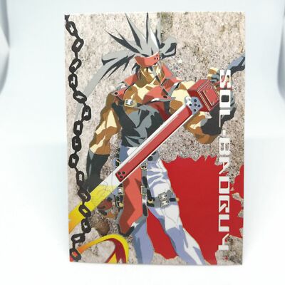 019 Sol Badguy Guilty Gear KARTE ARC SYSTEM FUNKTIONIERT Arcade SPIEL SAMMY J...