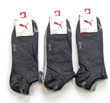 NEU - 9 Paar PUMA Sneaker Socken - Gr. 43-46 - anthrazit-grau - Sportsocken- TOP