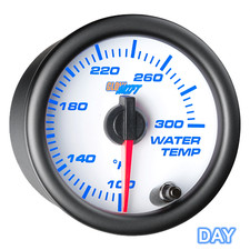 Slightly Used Glowshift White 7 Color Water Coolant Temperature Gauge Kit