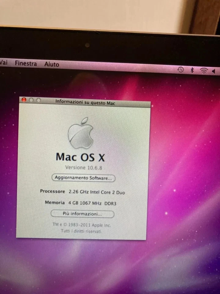 Apple MacBookPro 5,5. Giugno 2009. In ottime condizioni. Porta cd audio - Immagine 4 di 4