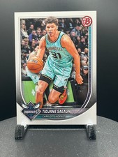 2025-26 Bowman Basketball #169 Tidjane Salaün, Charlotte Hornets