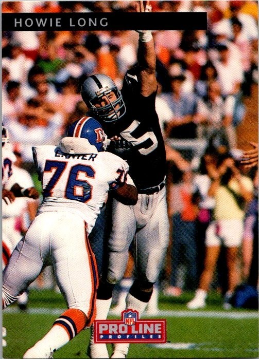 1992 Pro Line Mobil Profiles - Howie Long #1-9
