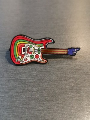 FUNNY ELECTRIC GUITAR FUNNY ELECTRIC GUITAR Pin Badge Patch New High Quality