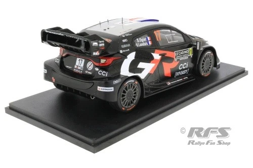 Toyota Yaris WRC Rally 1 Rally di Montecarlo 2025 Sebastien Ogier 1:18 IXO - Immagine 2 di 3