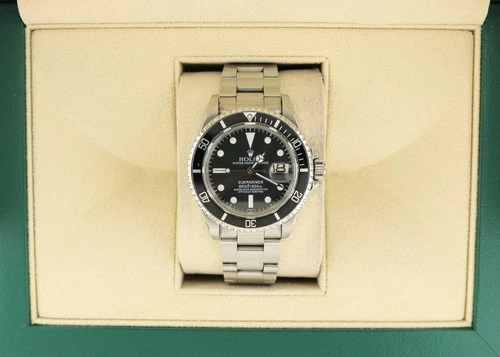 Rolex Submariner Date 1680 Black Matte Dial SS Oyster No Papers 40mm