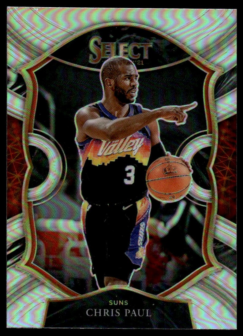 2020-21 Panini Select #10 Chris Paul Silver Prizm