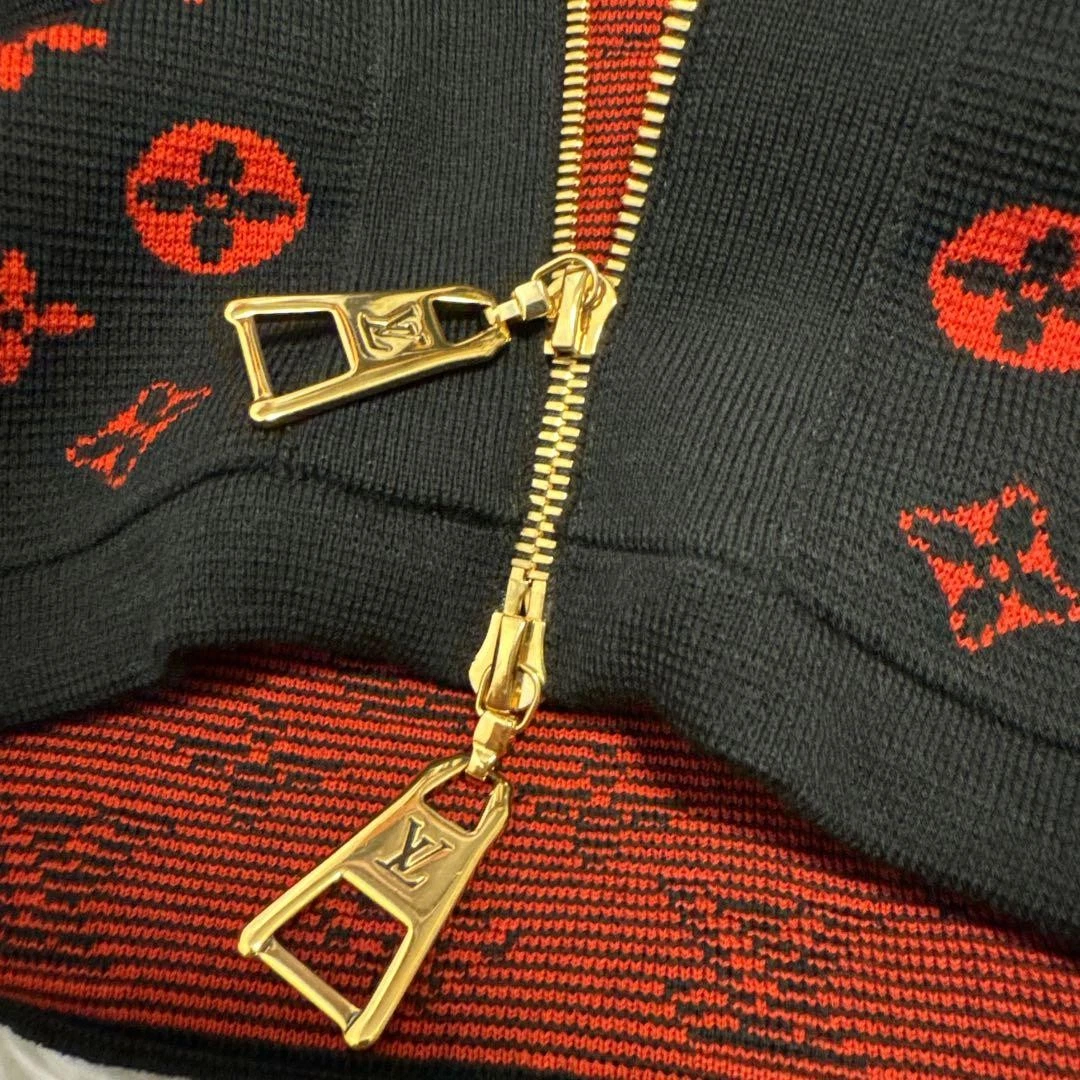 LOUIS VUITTON（LV） Louis Vuitton Grade Monogram Jacquard giacca oversize con cappuccio m7_0712