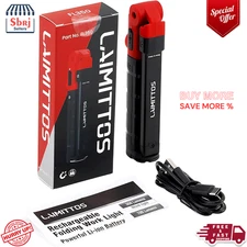 Rechargeable Work Light 2200Mah Magnetic LED Work Light Foldable Flashlight With