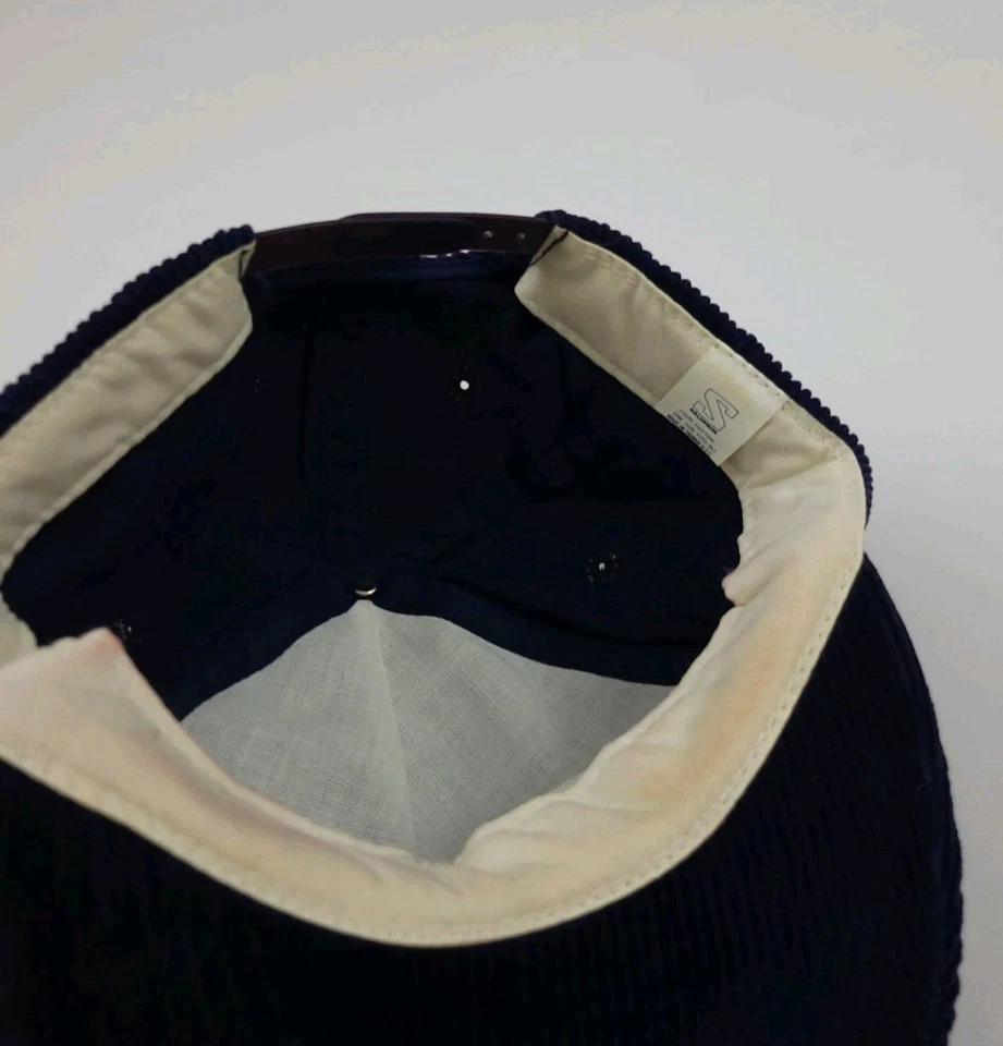 Vintage Salomon Corduroy Hat 80s 90s USA Ski Skate Snow Board Sport Rare Read* - Image 4 of 4