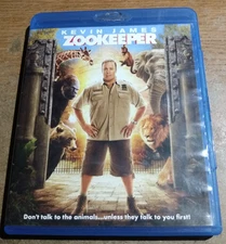 Zookeeper (Blu-ray, 2011) Kevin James, Rosario Dawson, Leslie Bibb