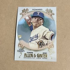 2021 Spencer Howard Topps Allen & Ginter Chrome #29 Rookie 