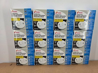 12 of Kidde KN-COSM-IB Wire-in Combination Smoke & Carbon Monoxide Alarm New NOS