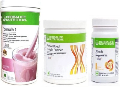 FORMULA 1 HEALTHY MEAL SHAKE MIX ROSE KHEER , PROTEIN POWDER 200GM,AFRESH LEMON