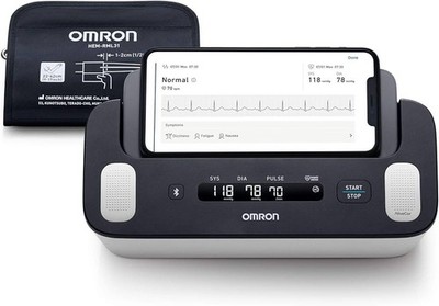 Omron Complete Oberarm-Blutdruckmessgerät mit EKG