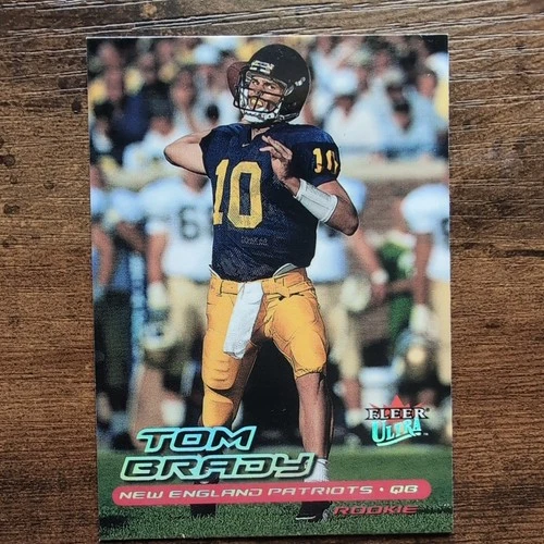 2000 Fleer Ultra #234 Tom Brady RC Patriots Buccaneers HOF TB12