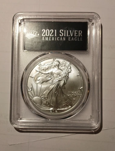 2021 SILVER EAGLE TYPE 2   PCGS MS70 / FIRST DAY OF PRODUCTION