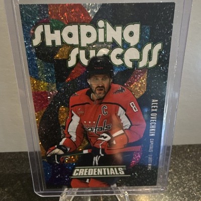 Upper Deck 2025-26 Credentials Shaping Success Alex Ovechkin Capitals SS-10