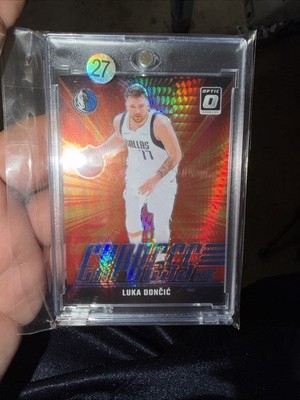2024-2025 Donruss Optic Express Lane Luka Doncic Orange /39 No.6