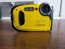 FujiFilm FinePix XP60 Yellow Waterproof Digital Camera - 16.0 MP 5x Zoom SD Card