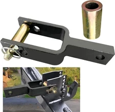 Quick Hitch Adapter with Adapter Sleeve Used to Adjust Top Link Bracket Movement
