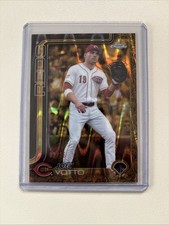 2025 Topps Gilded #71 Joey Votto RayWave Gold 2/25 Reds 🔥