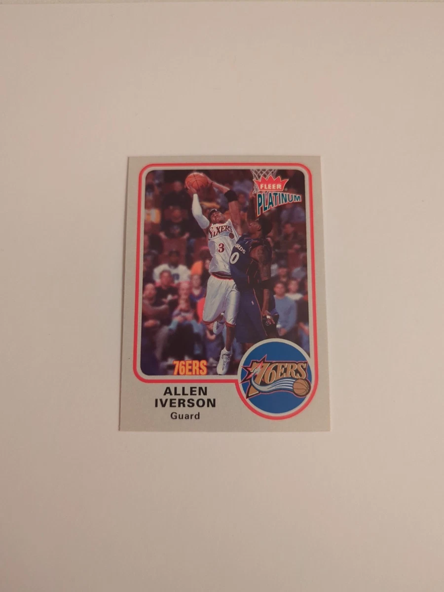 Fleer Allen Iverson Basketball 2002-03 Season Sports Trading Cards